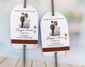 Scintille taglio torta matrimonio.Personalized SPARKLER TAGS for wedding,Let Love Sparkle, party, anniversary, engagement ,Scintille d'amore