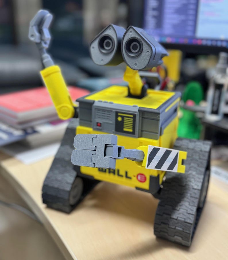 3D Printed WALL-E | Trash Compactor Robot | Eve's Directive | Classic ...