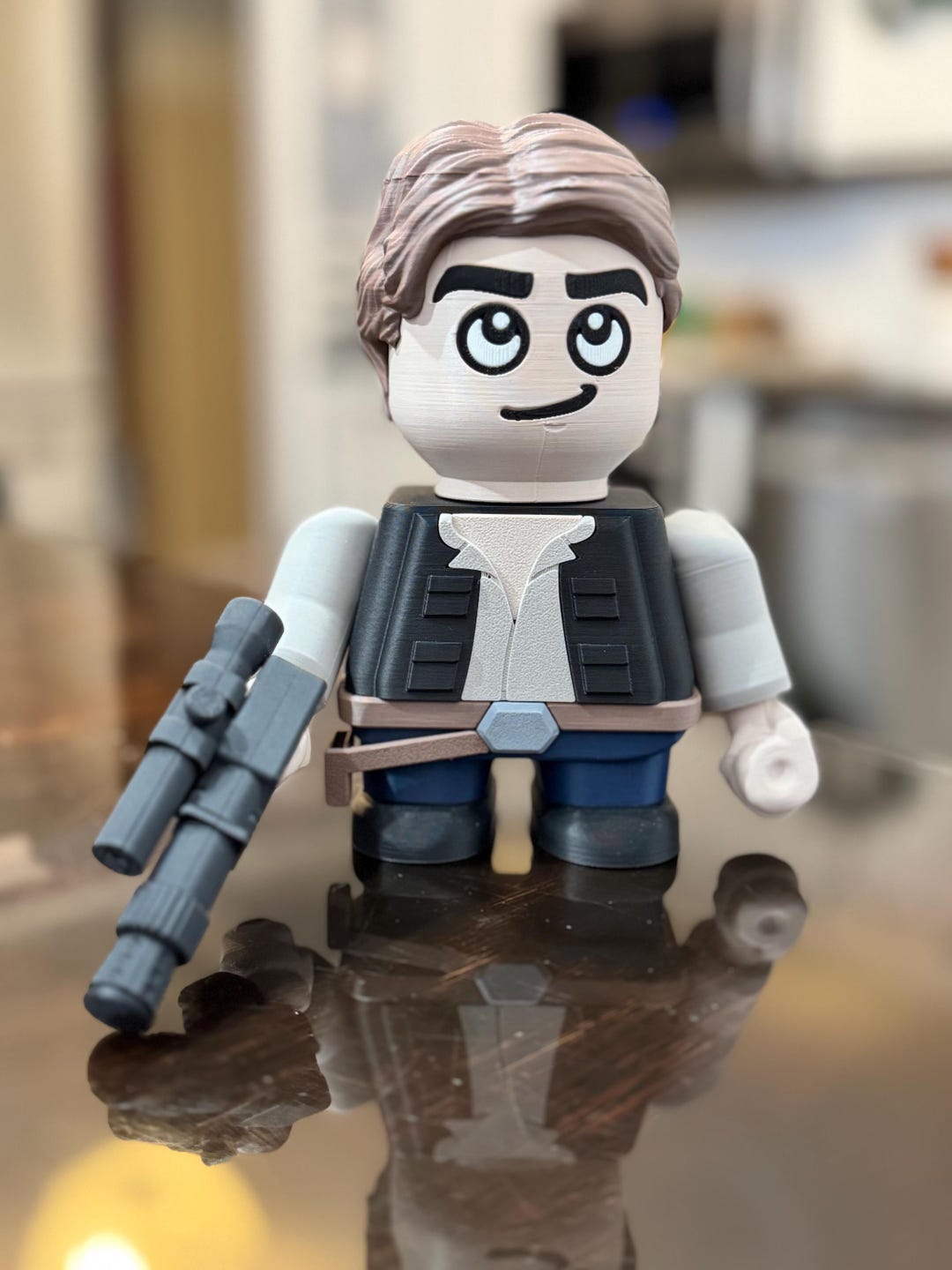 Chunkable Han Solo: A Fun, 3D Printed Star Wars Collectible for Fans - Etsy