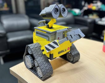 3D Printed Wall-E Robot | Vintage Style Trash Compactor Bot Collectible Figure