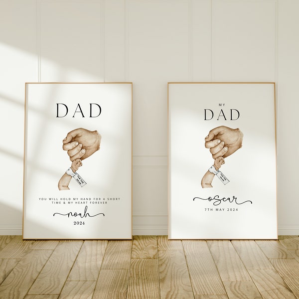 New Dad Gift for Fathers Day or Birthday, Gifts for New Dad Daddy Grandad, New Dad Gift from Son or Daughter, Gift from Child to New Dad