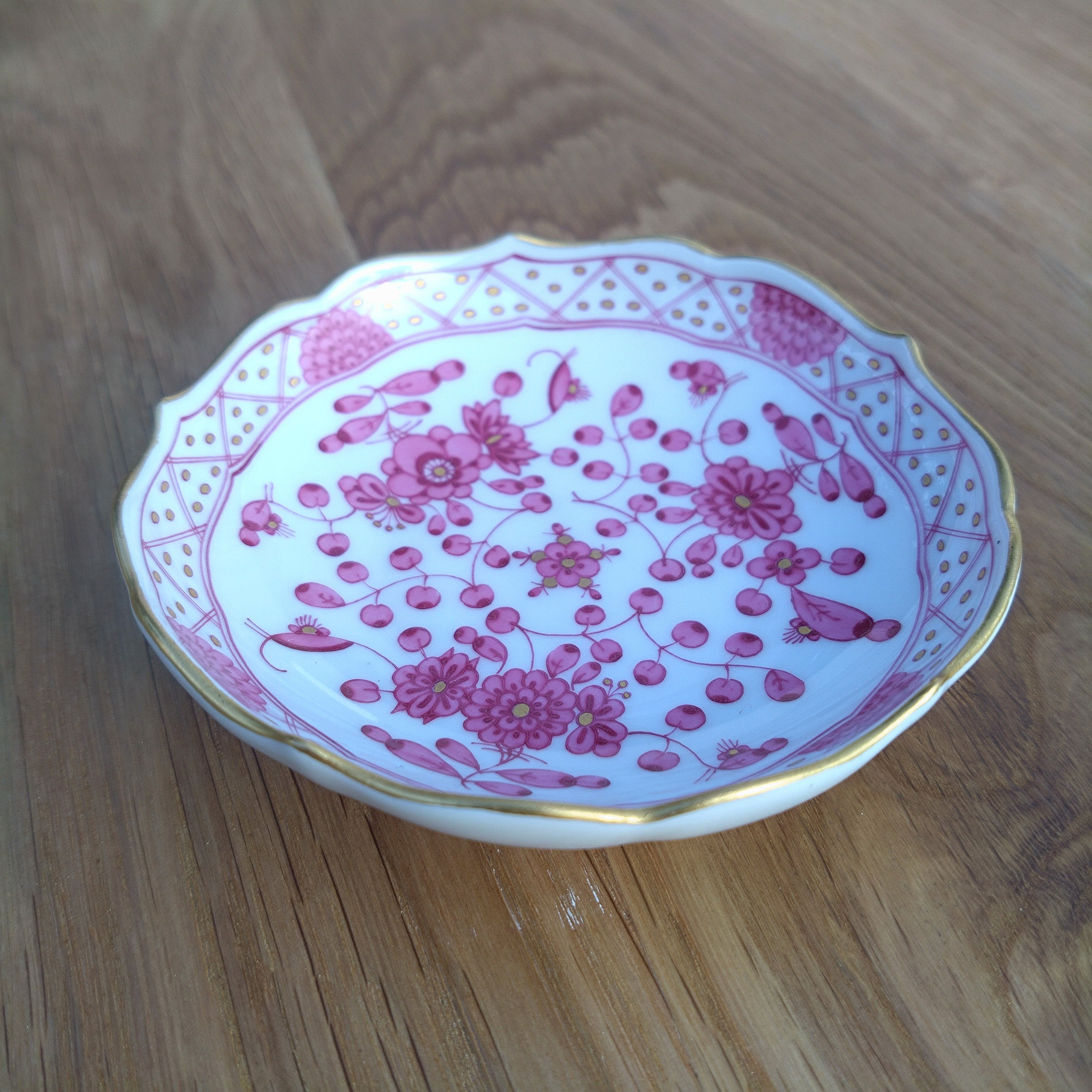 Mini Bowl, Meissen Porcelain, Indian Purple - Etsy