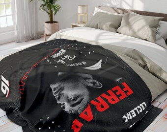 Cuddle up with Speed: Charles Leclerc Inspired Blanket