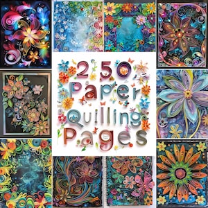 250 papier filigraan ongewenste dagboekpagina&#39;s, afdrukbaar papier filigraan junk Journal Kit, tijdschriftbenodigdheden, ephemera, collageblad, png-download