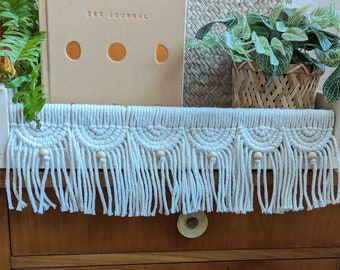 Shelf Macrame Spice Rack Wall Shelf Boho