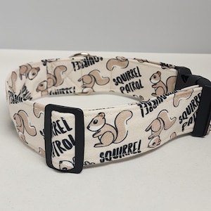 Squirral Patrol Large Dog Collar