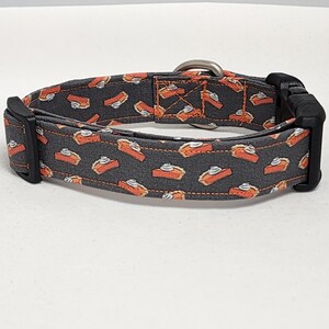 Pumpkin Pie Slice Dog Collar