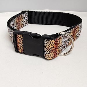 Animal Print Dog Collar