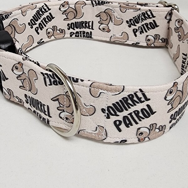 Squirrel Patrol Dog Collar