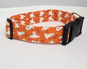 Glow in the Dark Ghost Dog Collar