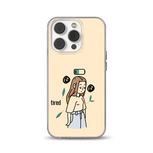 Custodia per telefono illustrata semplice, in stile minimalista, per iPhone 16e, 14, 13, 12, 11, SE, Samsung S25 Edge, A15, S21, S23, Pixel 9A, 8 Pro