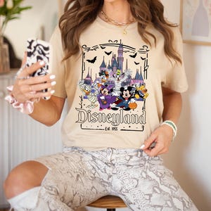 Disneyland Est. 1955 Halloween Shirt, Disney Halloween Party Shirt, Disney Halloween Shirt, Disney Castel Tee, Oogie Boogie Bash Party Shirt