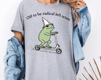 Comfort Colors® Radical Left Shirt for Community Organizers and Grassroots Activism with a Bold Modern Political Statement Style