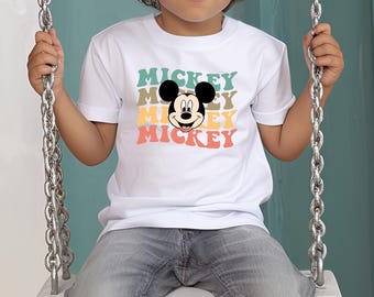 Mickey Mouse T-Shirt, Classic Mickey Mouse T-Shirt, Disney Vacation TShirt, Magic Kingdom Shirt, Disneyland Mickey Shirt, Mickey Tee