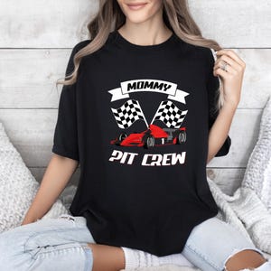 Custom Pit Crew Birthday T-Shirt, Racing Family Matching Shirt, One Fast Birthday TShirts, Car Race Birthday Tees, Birthday Party Gift bild 6