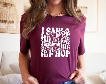 I Said A Hip Hop Easter Shirt, Funny Easter Shirt, Trendy Easter Shirt, Easter Bunny Shirt, Bunny Lover Shirt, Hip Hop Shirt, Easter Day