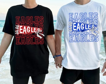 Eagles Shirt for Kids, School Spirit T-Shirt, Eagles Mascot Tee, Youth Team Shirt, Game Day Shirt, Back to School Gift