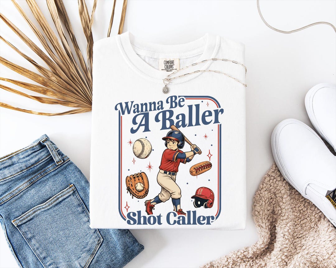 Baseball Lifestyle Comfort Color Shirt, Game Day Vibes Tee, Baseball ...
