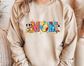 Disney Mom Sweatshirt, Magical Disney Mom Sweats, Disney Mother's Day Sweat, Disney Mama, Magical Mom Tee, Disneyland Trip Tee, Gift for Mom