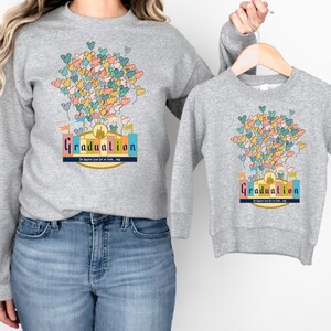 Happiest Grad Sweatshirt, Mickey Grad Sweater, Disney Senior Sweats, Mickey Graduation Sweat, Mickey Happiest Grad Tee, Disney Grad 2025 Tee
