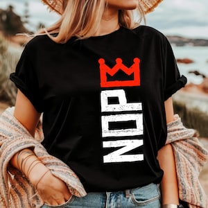 No Kings Protest Sign Vertical T-Shirt, No Kings in America Shirt, Social Justice Shirt, Democracy shirt, Funny Liberty Tee, USA Freedom tee