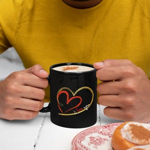 I Love you coffee mug, Valentines gift for Him, gift for Her, Wife Gift, Husband Gift, Boyfriend gift, Girlfriend gift, Anniversary gift