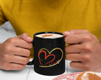 「I Love you」コーヒーマグ、彼へのバレンタインギフト、彼女へのギフト、妻へのギフト、夫へのギフト、ボーイフレンドへのギフト、ガールフレンドへのギフト、記念日のギフト