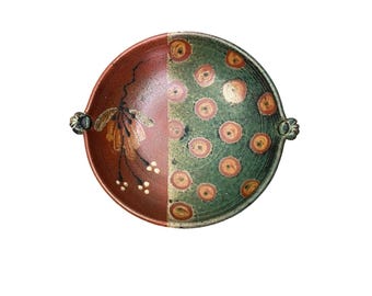 Specialdesignad pastaskål i björk med handtag