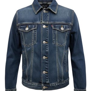 True Religion Brand Jeans World Tour Jimmy Denim Jean Jacket Size XL Vintage image 2