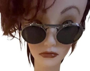 Vintage Randolph Engineering RE 801 OPRAWKI OKULAROWE 48-22-145 mm, odcień złota