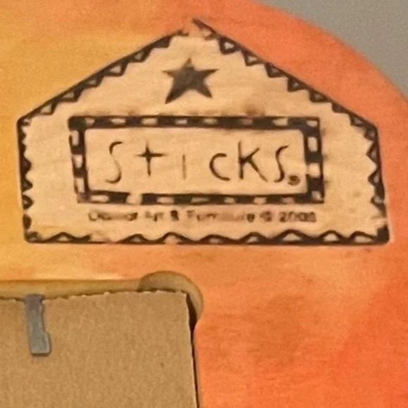 Object 794 Sticks Object Art 2006 Wooden (follow Your Heart) Mirror - Etsy UK