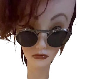 Vintage Randolph Engineering RE 801 EYEGLASSES FRAMES 48-22-145mm, Gold Tone