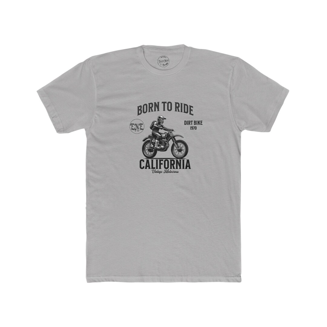 Born To Ride American Legend Men's Bamboo Viscose/Organic Cotton Short Sleeve Graphic T-Shirt