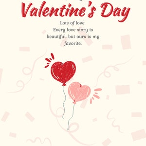 Valentine poster
