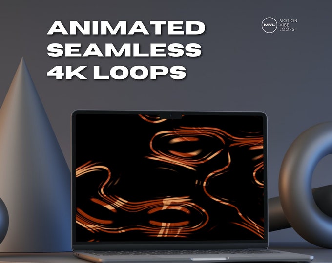 Traffic Lights Flow 4K Motion Graphics: Seamless VJ Loops (Digital Download)