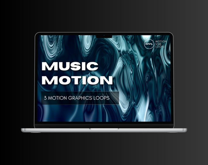 4K Looping Video Backgrounds: Motion Graphics Loop Pack (Digital Download)