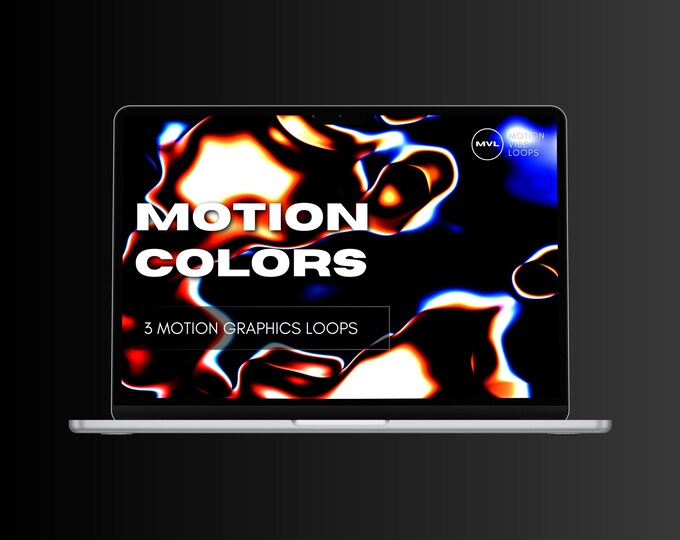 4K UHD Animated Motion Backgrounds: Vibrant VJ Loops (Digital Download)