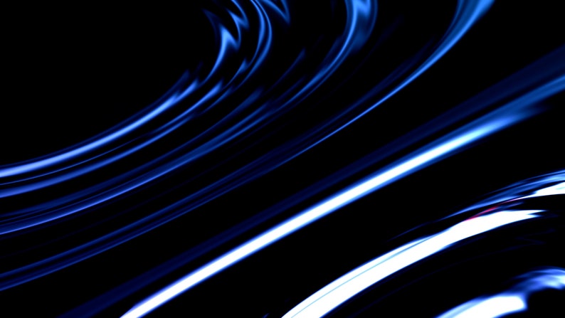 Engaging Motion Graphic Loops - Blue Lines, 3 Dynamic Visuals for ...