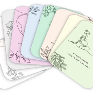 80 cartes d'affirmation de naissance - Téléchargement numérique
