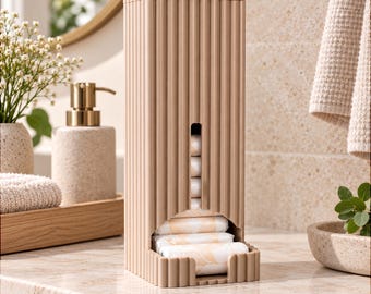 Tamponhalter – Gerippter Badezimmer Organizer für Tampons, Moderne Badezimmer Aufbewahrung