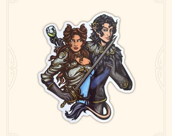Dancing With The Enemy - Cruel Prince Sticker