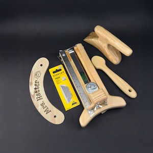 Millinery tools set. Hatmaking supplies. Hatmaker kit.