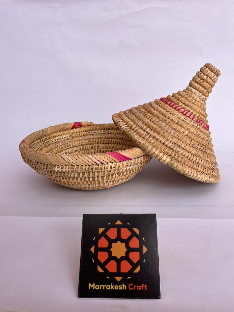 手作りのモロッコ風タジンバスケット - Etsy 日本