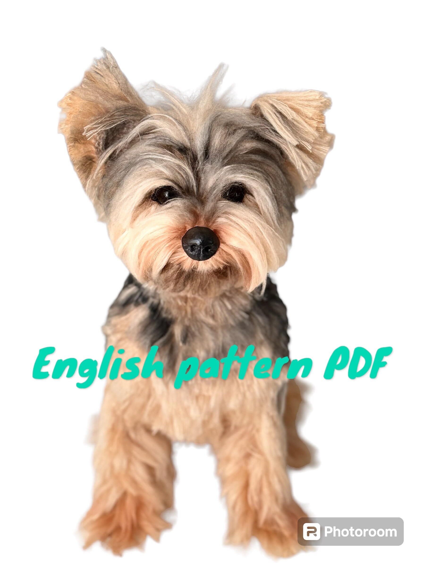 Puppy Yorkshire Terrier Dog Pattern Print Men Women's High Top Shoes