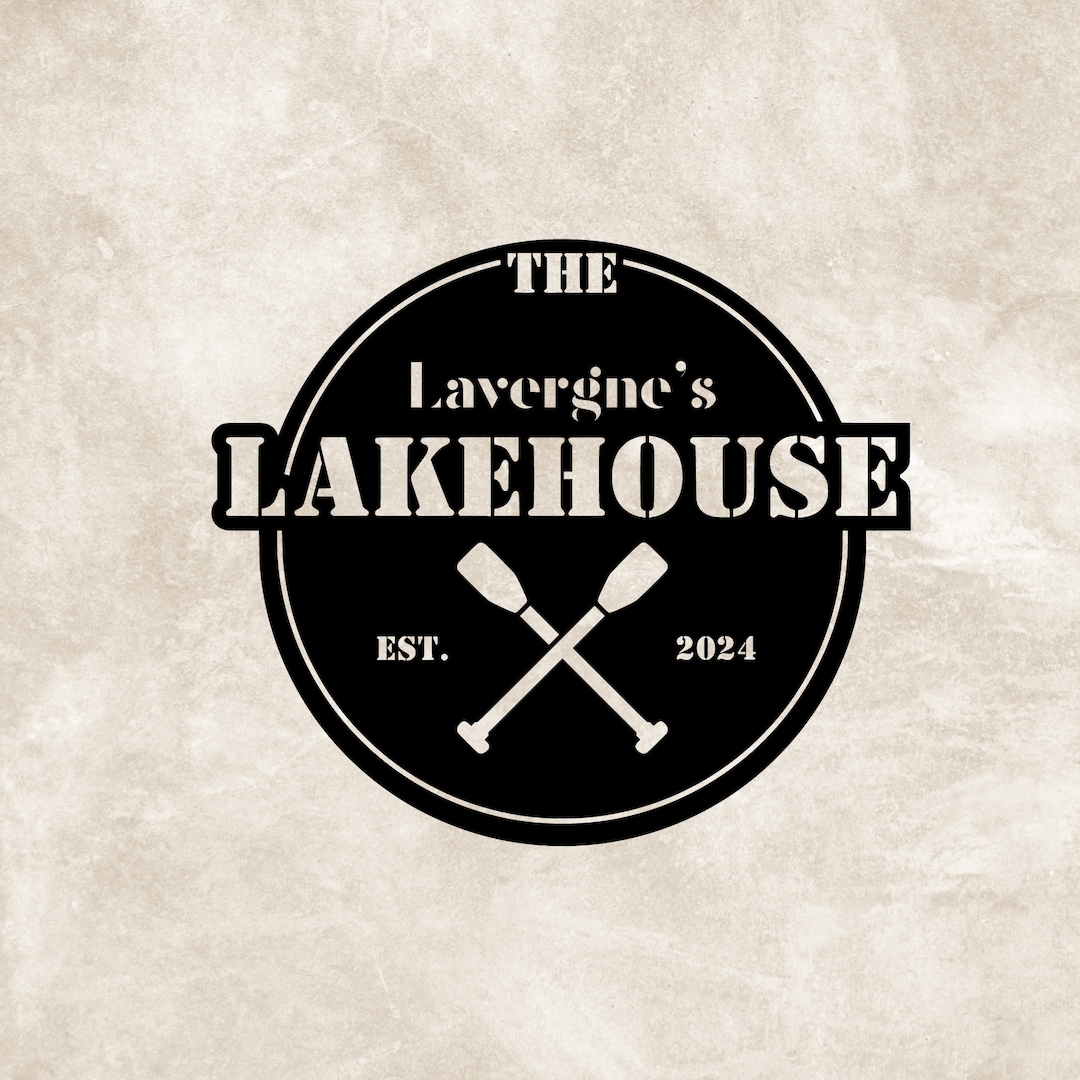Family Lake House Sign II