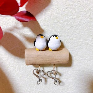 Personalised Penguin key hook｜Couples key hook｜Penguin Gift