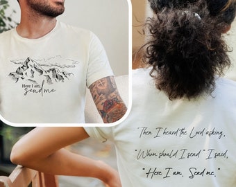 Missions Christian Shirt, Christian Crewneck, Christian Merch, Bible Verse Shirt, Adult Baptism Gift, Christian Apparel, Missionary Shirt