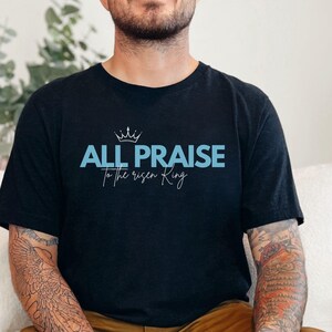 All Praise Tee - Unisex Jersey Short Sleeve T-Shirt, Christian Apparel, Faith-Based Gift, Casual Church Wear, Inspirational Shirt
