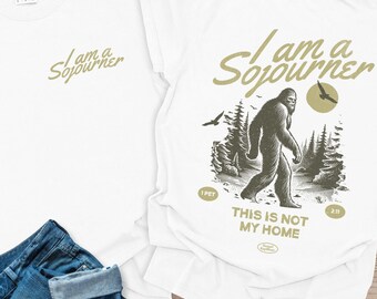 Christian Comfort Colors® Mens Tee, Bible Verse Funny Shirt, Christian Dad Gift, Vintage Graphic Tee, Christian Tee, Outdoor Lover Faith Tee