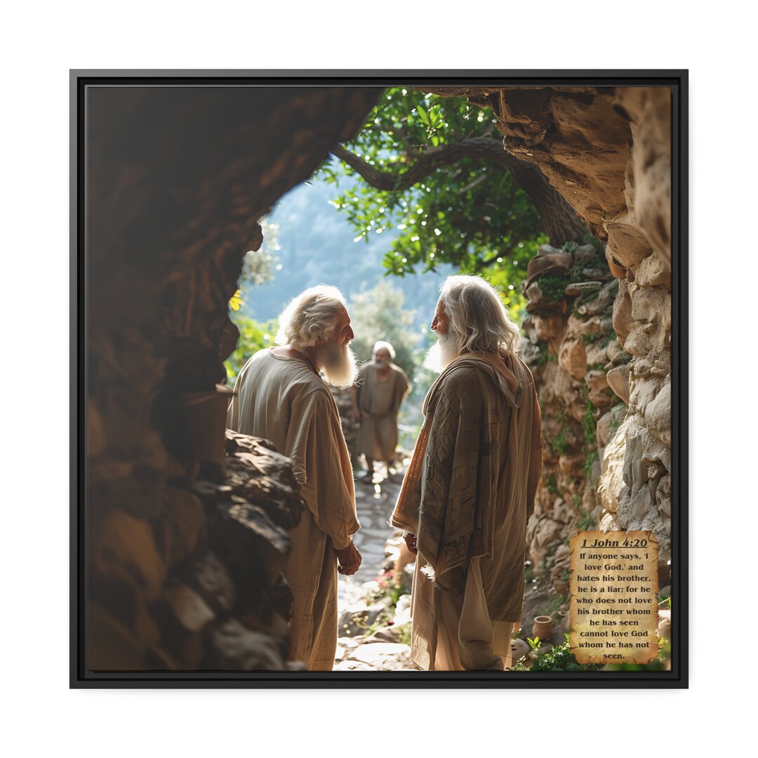 The Witness of Love - 1 John 4:20 - Etsy